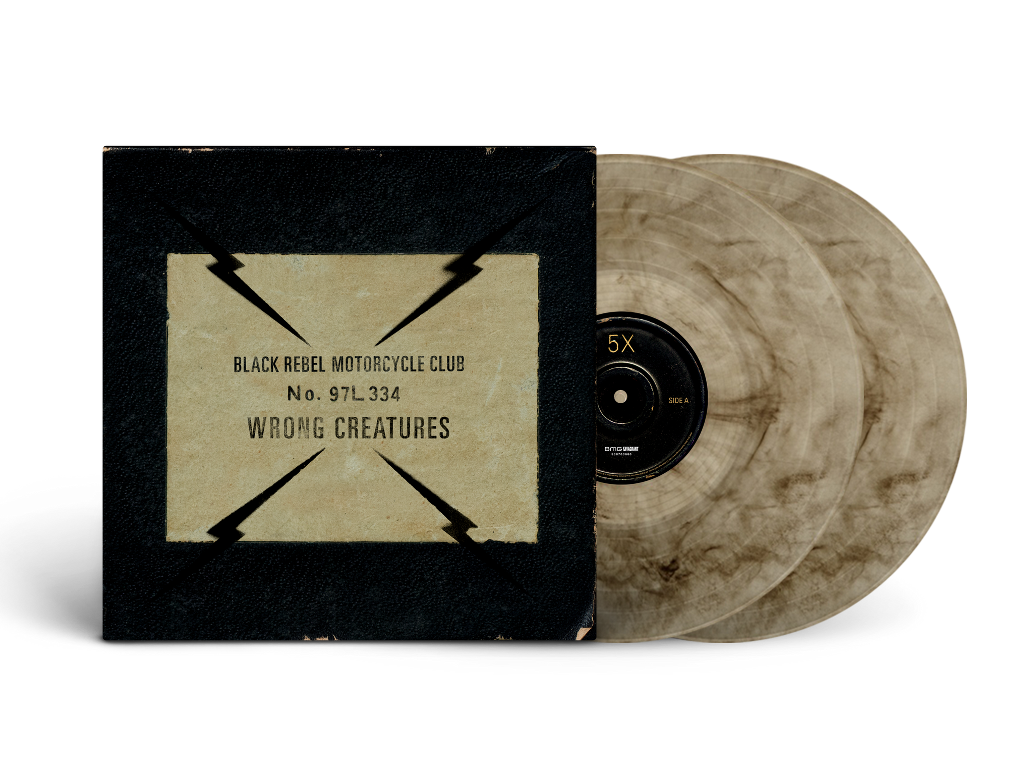 米2LP Black Rebel Motorcycle Club Wrong Creatures CDSLP1194 Cobraside, Abstract  /00520 Black Rebel Motorcycle Club - Wrong Creatures – Cobraside