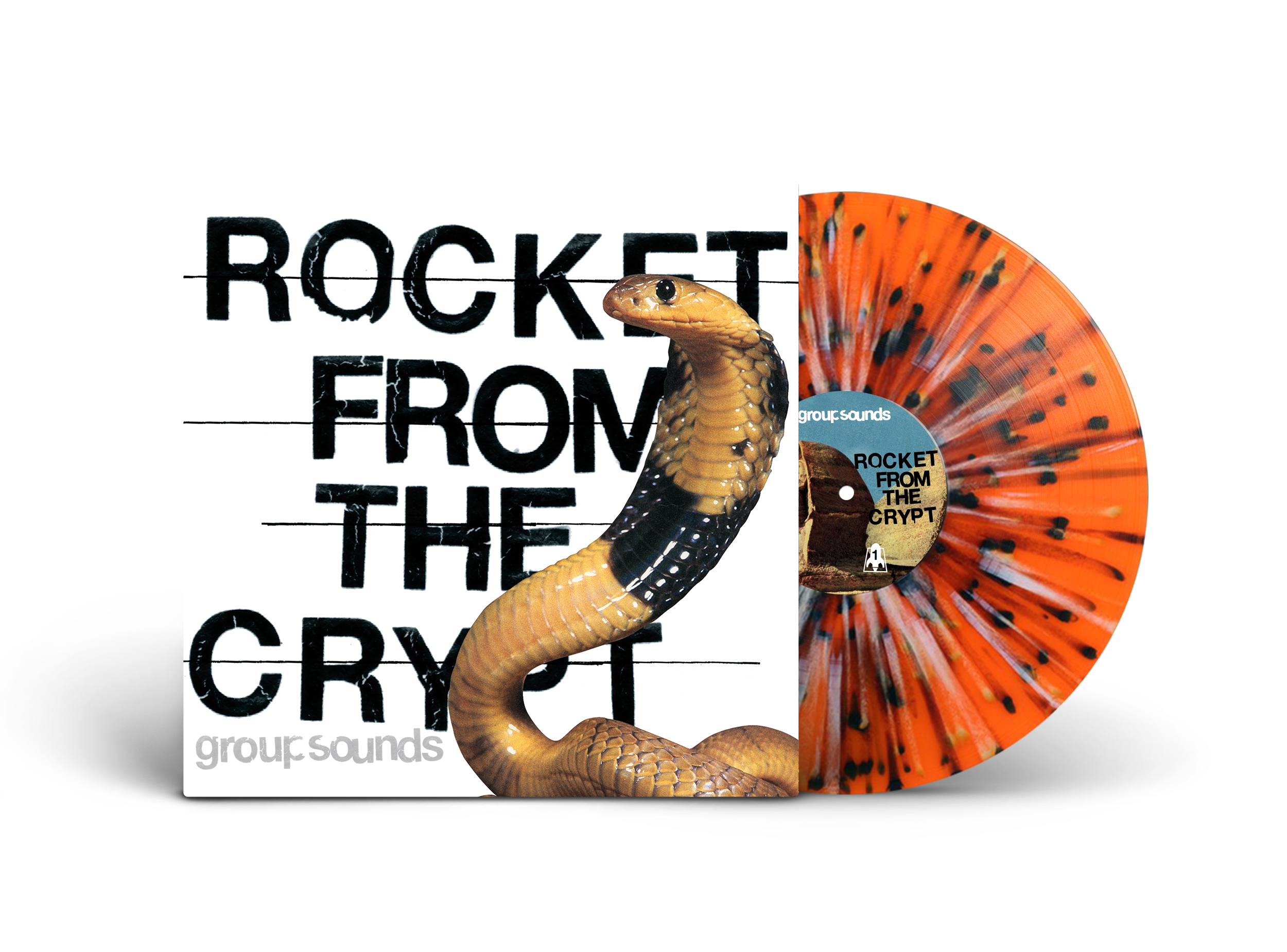 Rocket From The Crypt - Group Sounds Vinyl LP (Translucent Orange