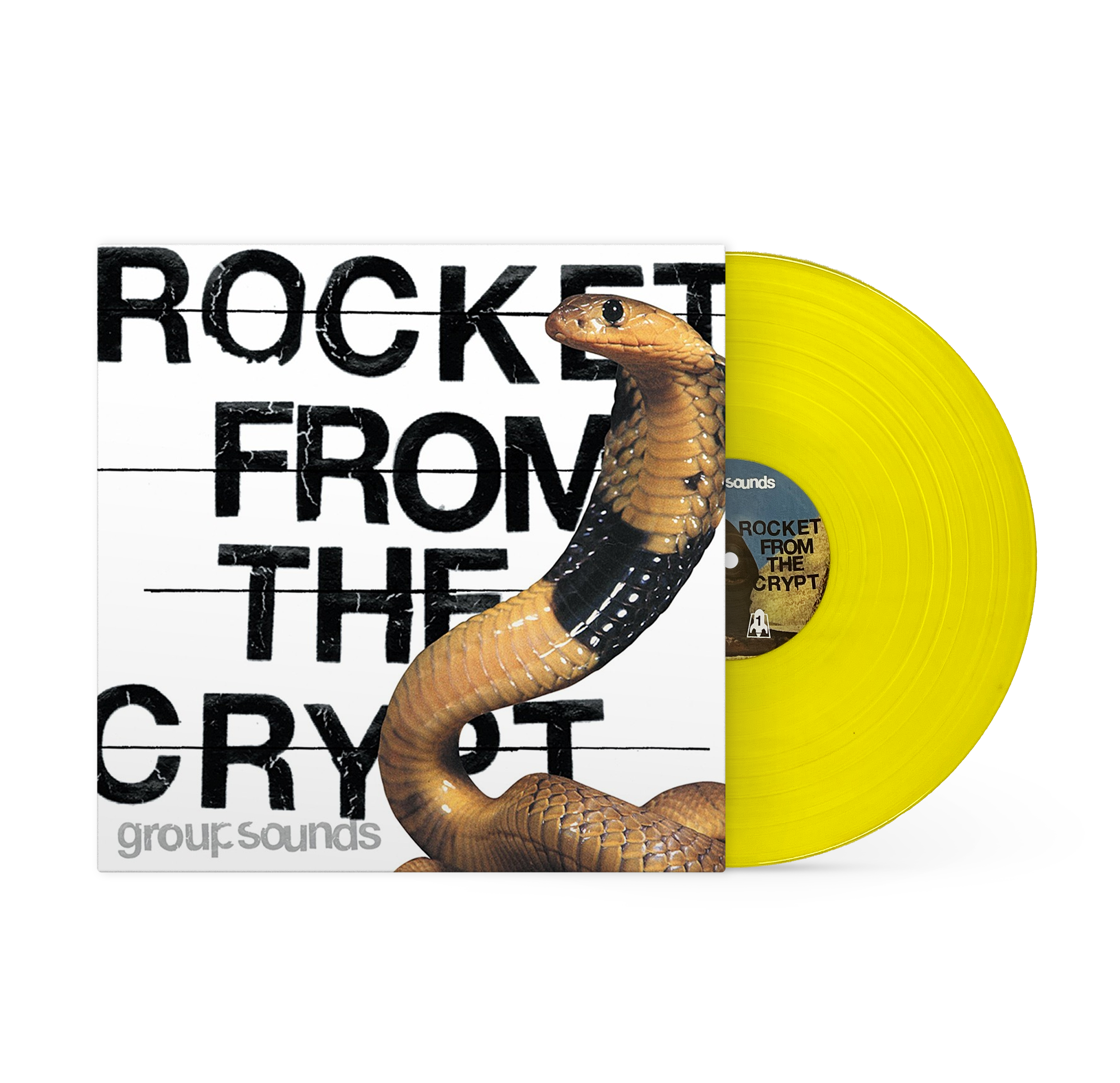 Rocket From The Crypt - Group Sounds LP (Yellow) – Vagrant Records Rocket From The Crypt - Group Sounds LP (Yellow) – Vagrant Records